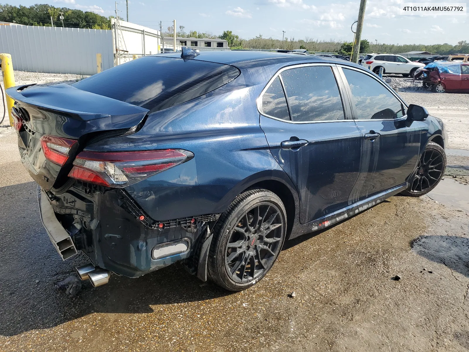 2021 Toyota Camry Se VIN: 4T1G11AK4MU567792 Lot: 66901394