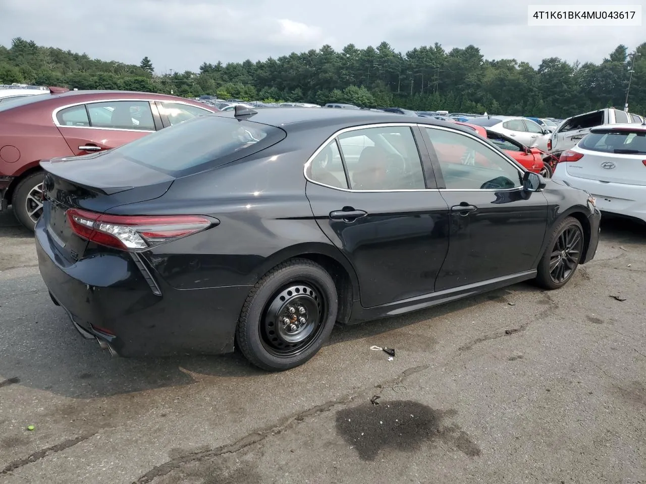 4T1K61BK4MU043617 2021 Toyota Camry Xse