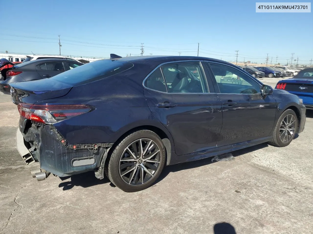 4T1G11AK9MU473701 2021 Toyota Camry Se