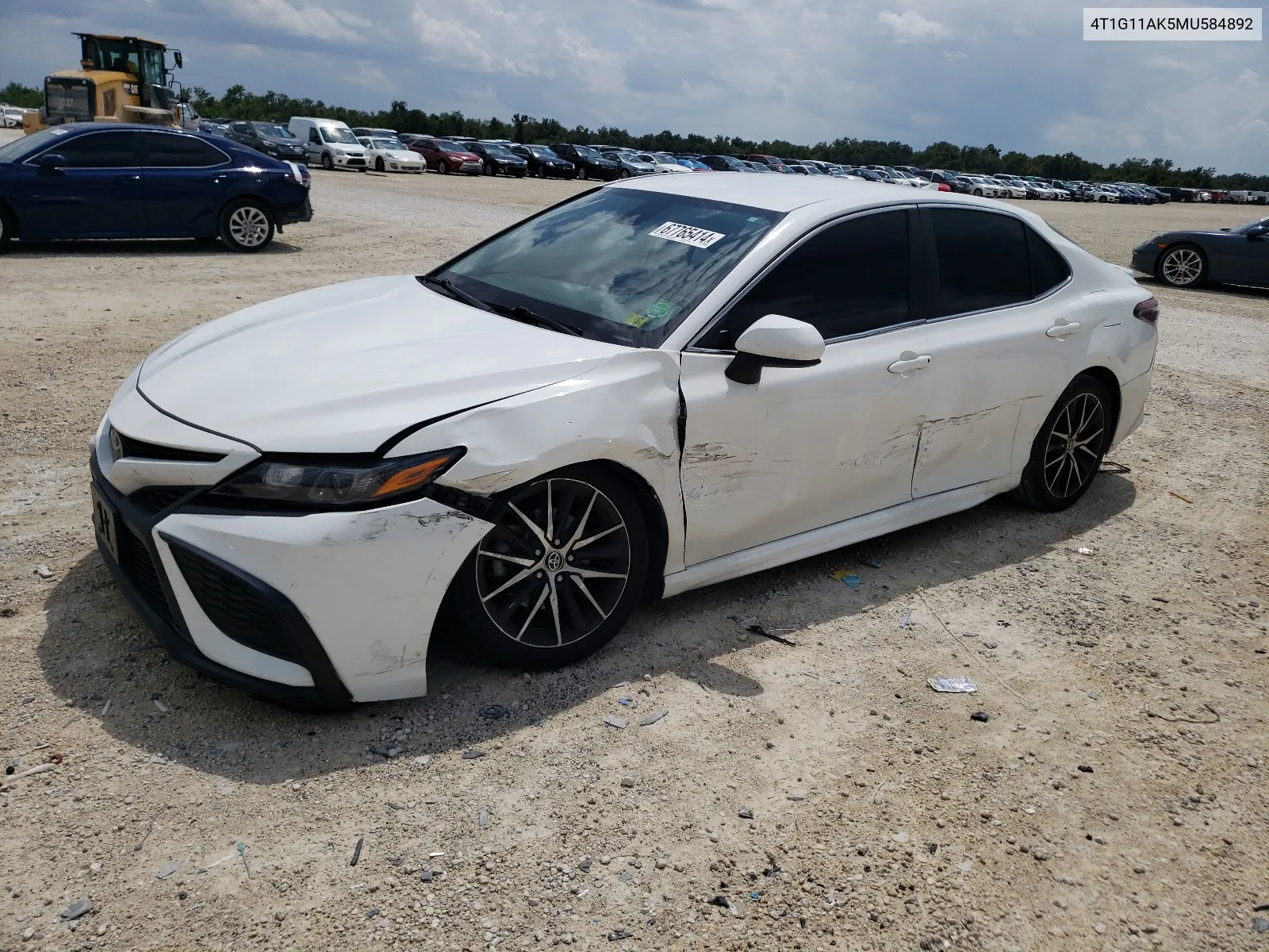 4T1G11AK5MU584892 2021 Toyota Camry Se