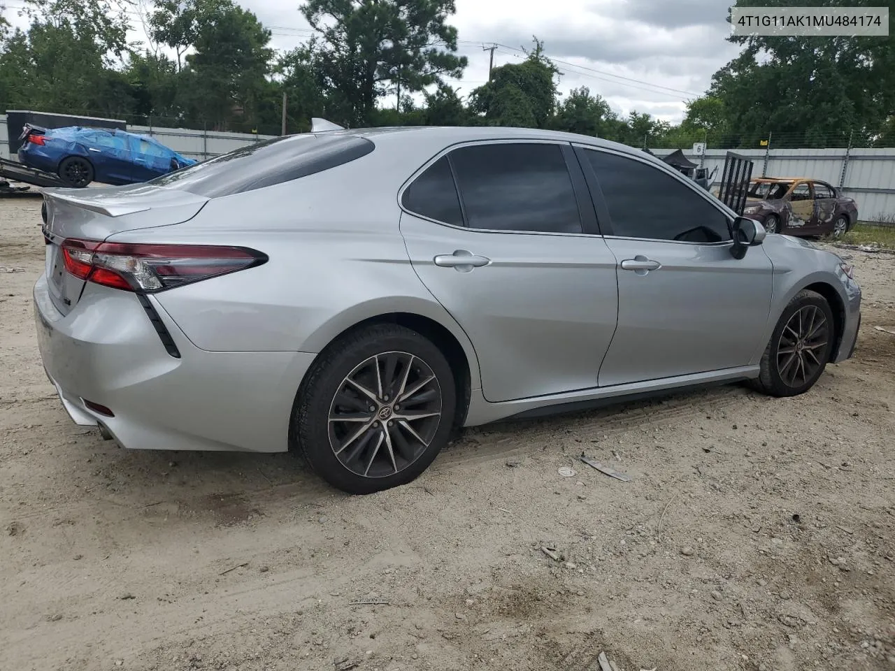 2021 Toyota Camry Se VIN: 4T1G11AK1MU484174 Lot: 68148544