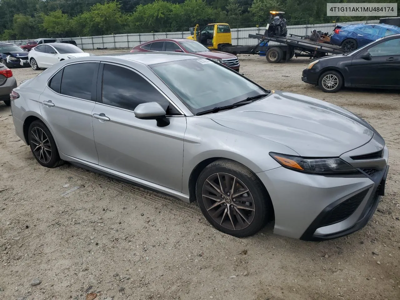 4T1G11AK1MU484174 2021 Toyota Camry Se