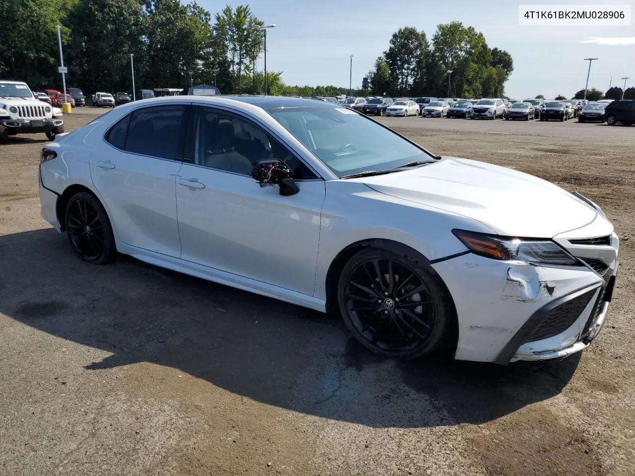 2021 Toyota Camry Xse VIN: 4T1K61BK2MU028906 Lot: 69459224