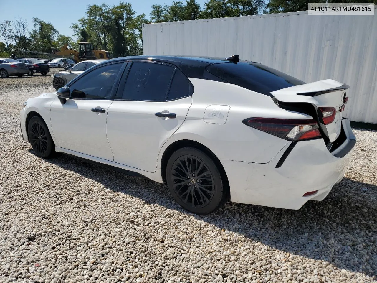 2021 Toyota Camry Se VIN: 4T1G11AK1MU481615 Lot: 70482474