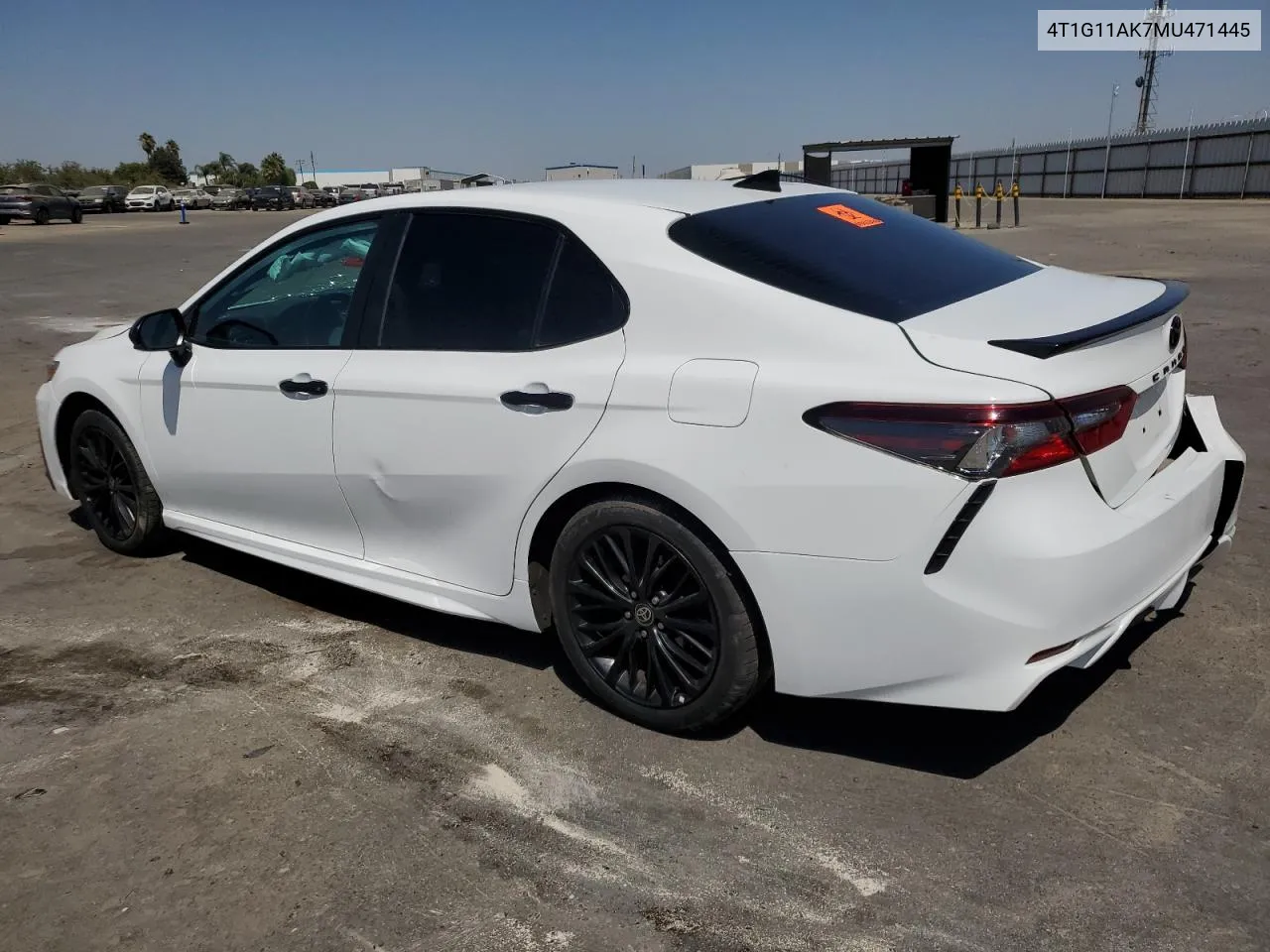 2021 Toyota Camry Se VIN: 4T1G11AK7MU471445 Lot: 70535214