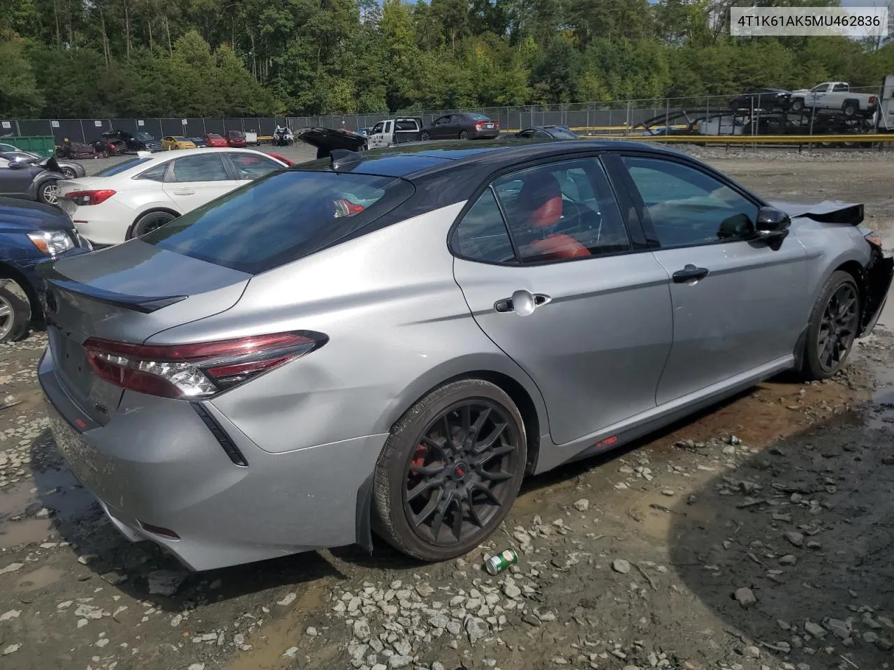 2021 Toyota Camry Xse VIN: 4T1K61AK5MU462836 Lot: 70559624