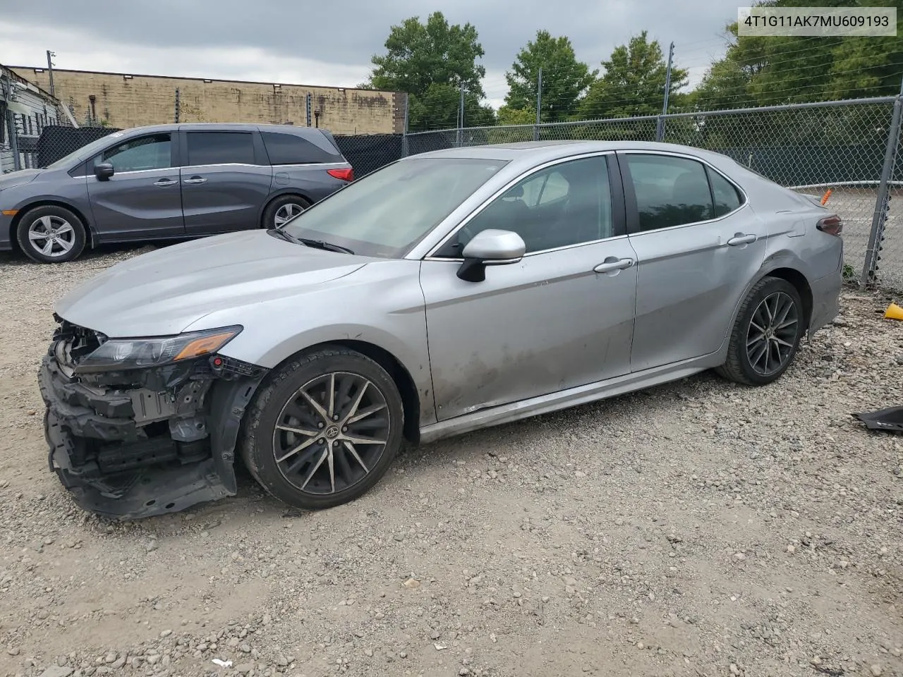 4T1G11AK7MU609193 2021 Toyota Camry Se