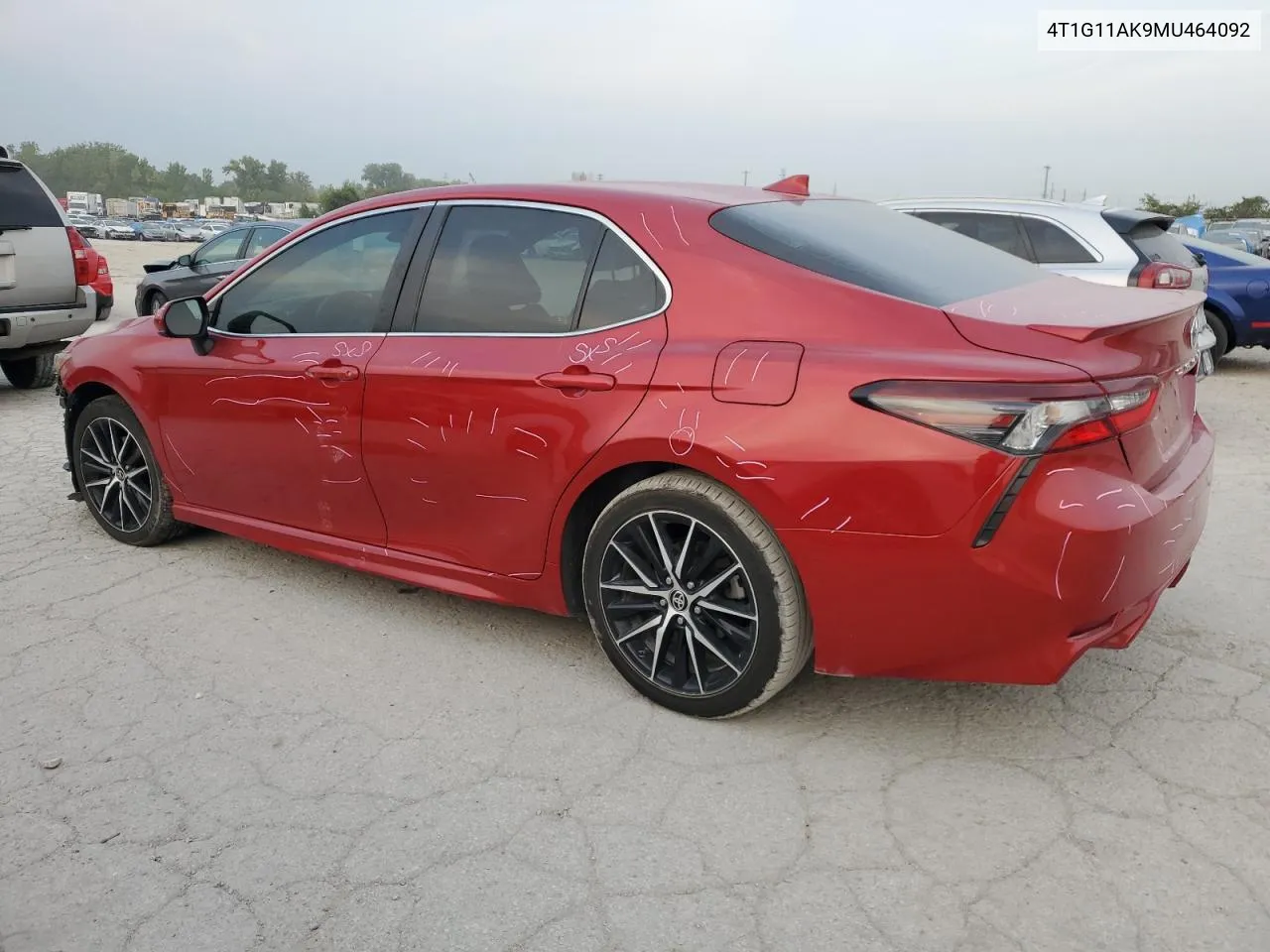 2021 Toyota Camry Se VIN: 4T1G11AK9MU464092 Lot: 71286144