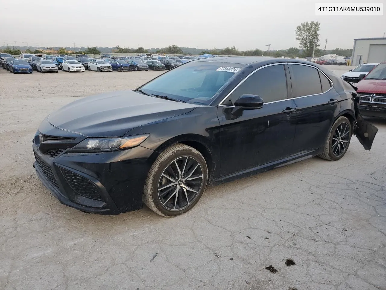 2021 Toyota Camry Se VIN: 4T1G11AK6MU539010 Lot: 71348014