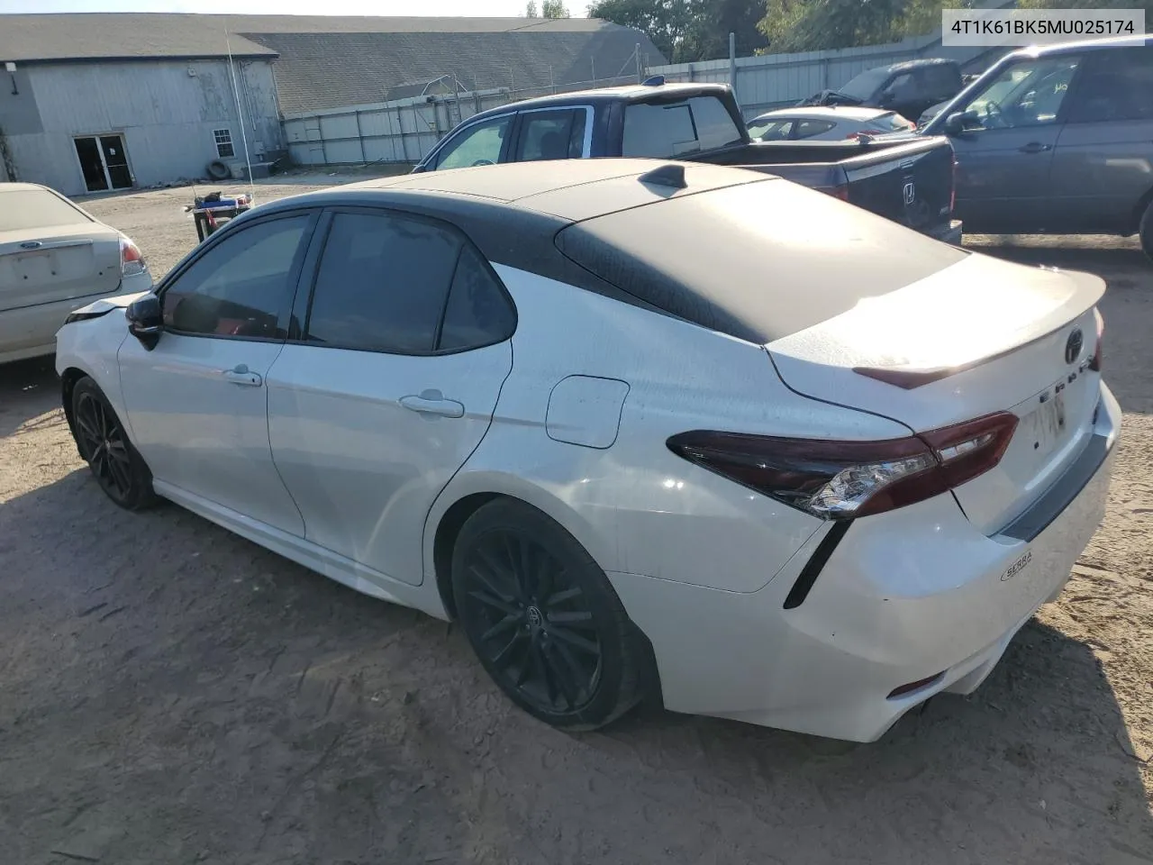 2021 Toyota Camry Xse VIN: 4T1K61BK5MU025174 Lot: 71392524