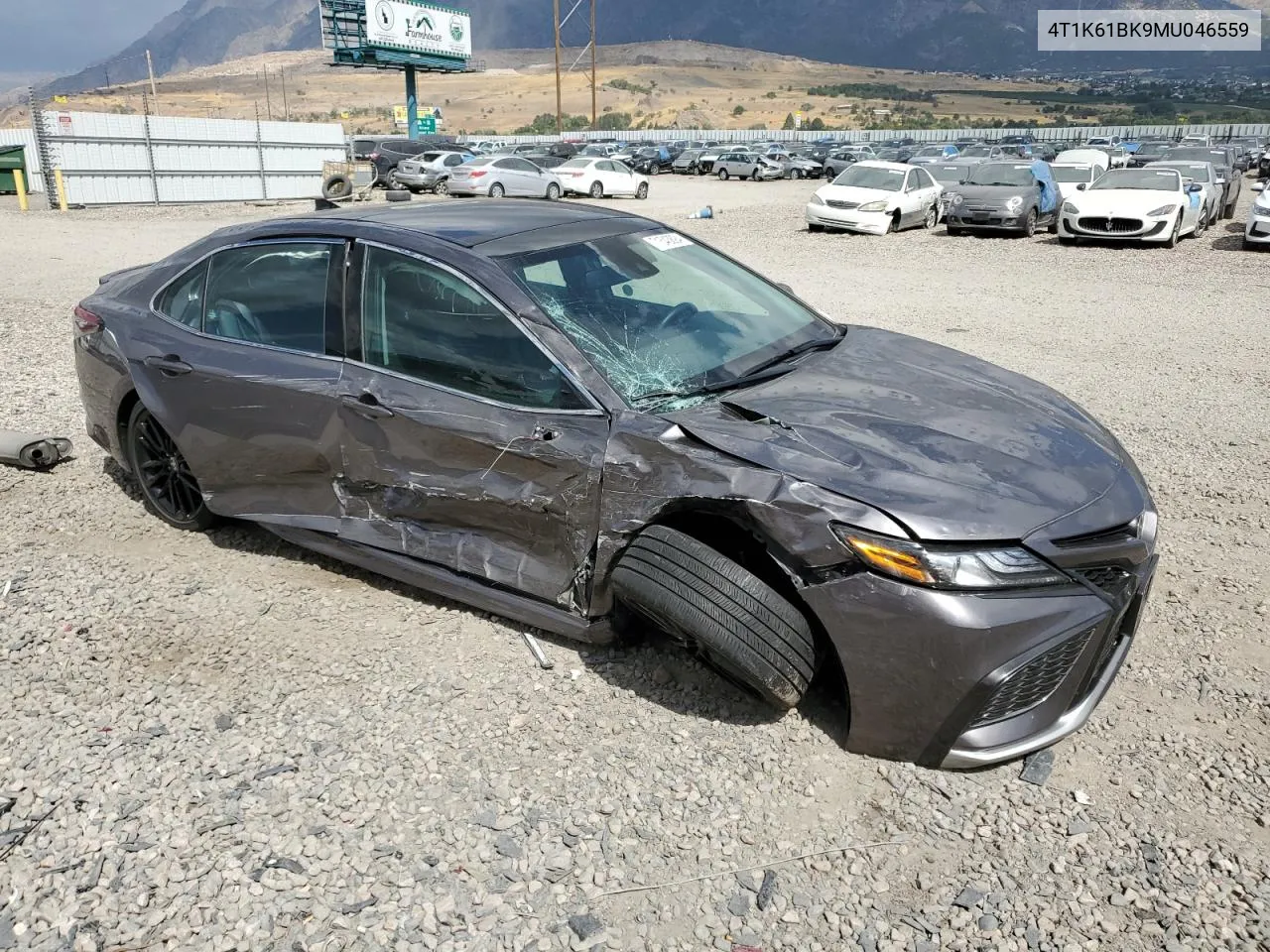 4T1K61BK9MU046559 2021 Toyota Camry Xse