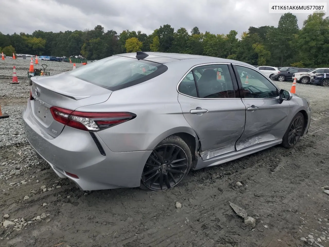 2021 Toyota Camry Xse VIN: 4T1K61AK6MU577087 Lot: 71571554