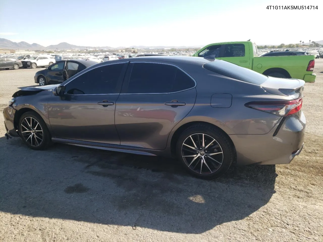 2021 Toyota Camry Se VIN: 4T1G11AK5MU514714 Lot: 71643724