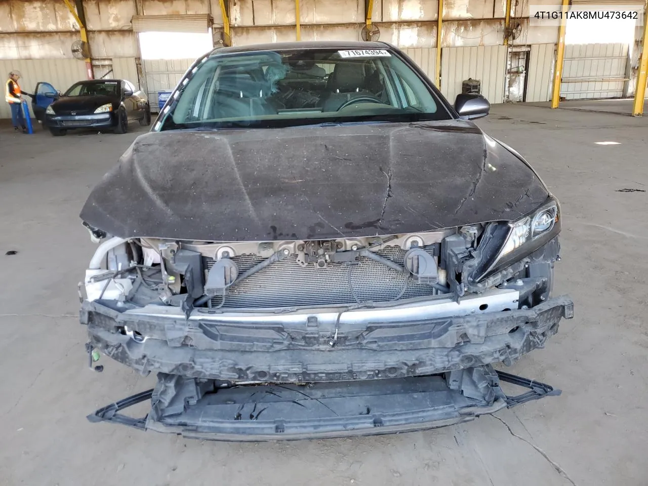 4T1G11AK8MU473642 2021 Toyota Camry Se