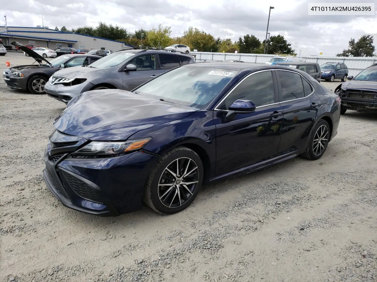 2021 Toyota Camry Se VIN: 4T1G11AK2MU426395 Lot: 71771724