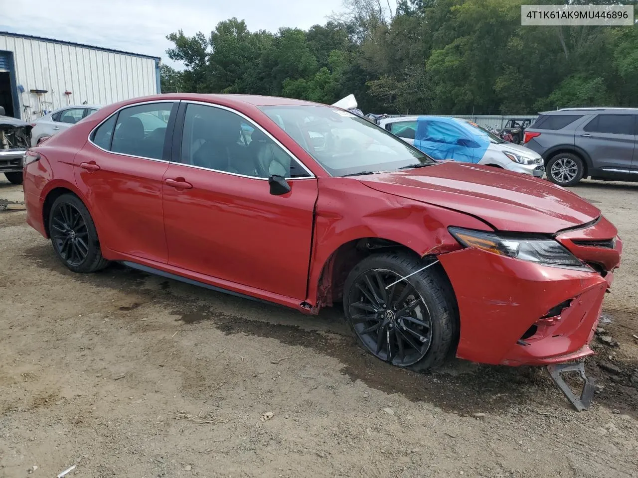 4T1K61AK9MU446896 2021 Toyota Camry Xse