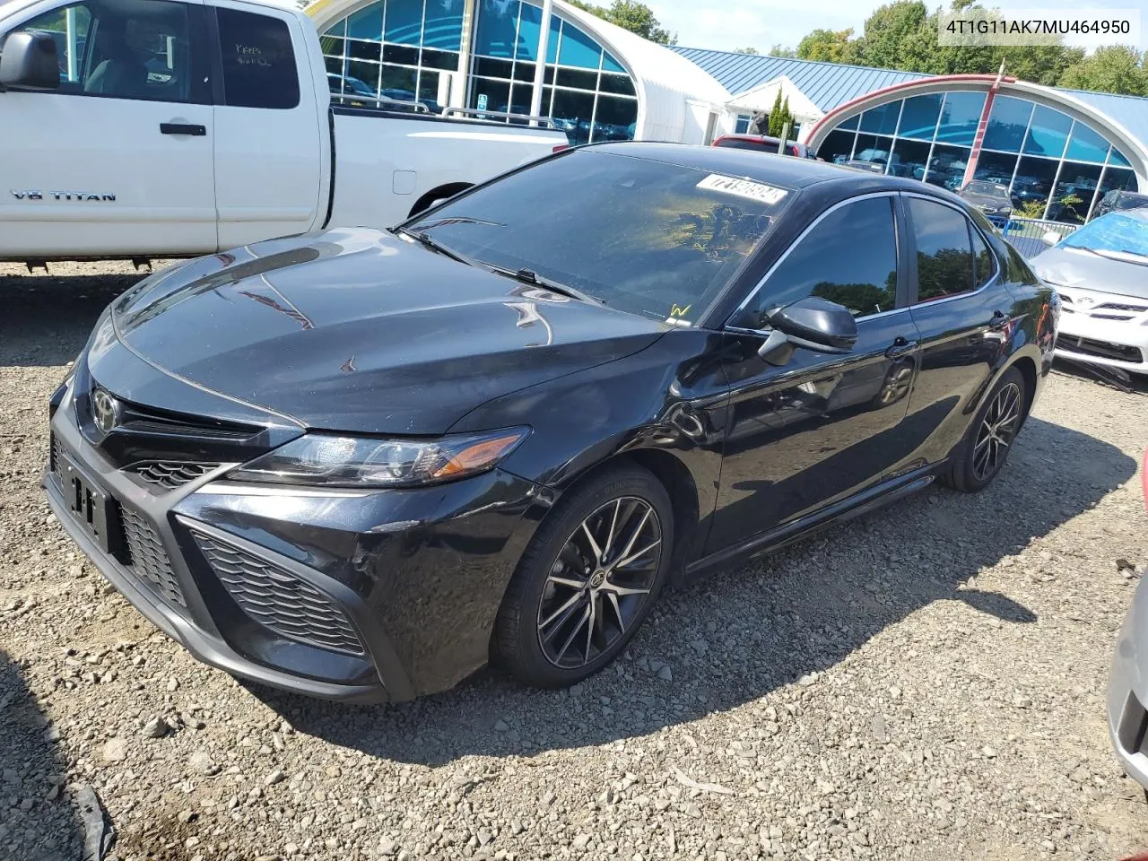 4T1G11AK7MU464950 2021 Toyota Camry Se