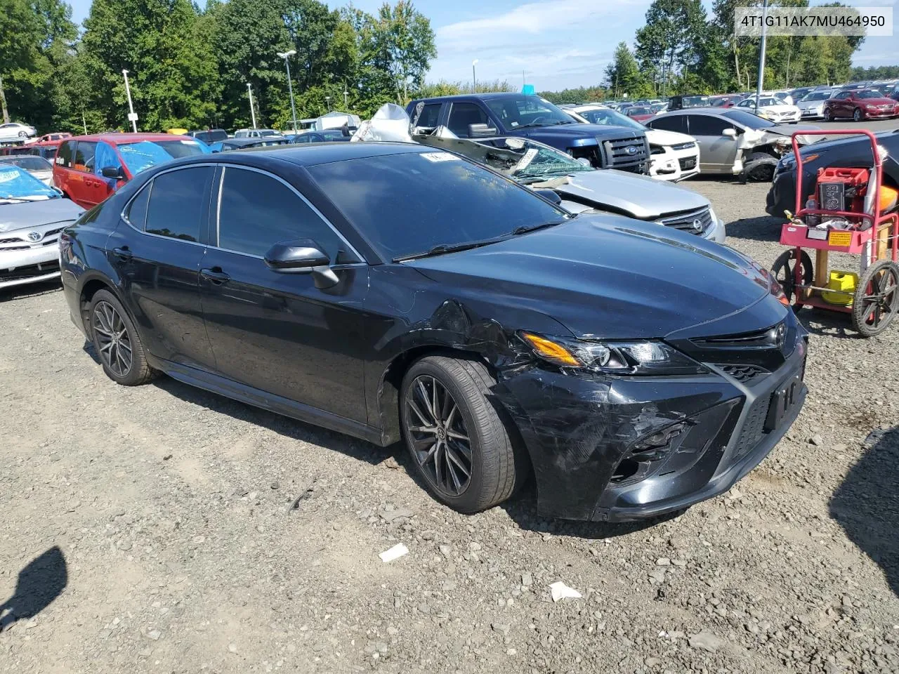 4T1G11AK7MU464950 2021 Toyota Camry Se