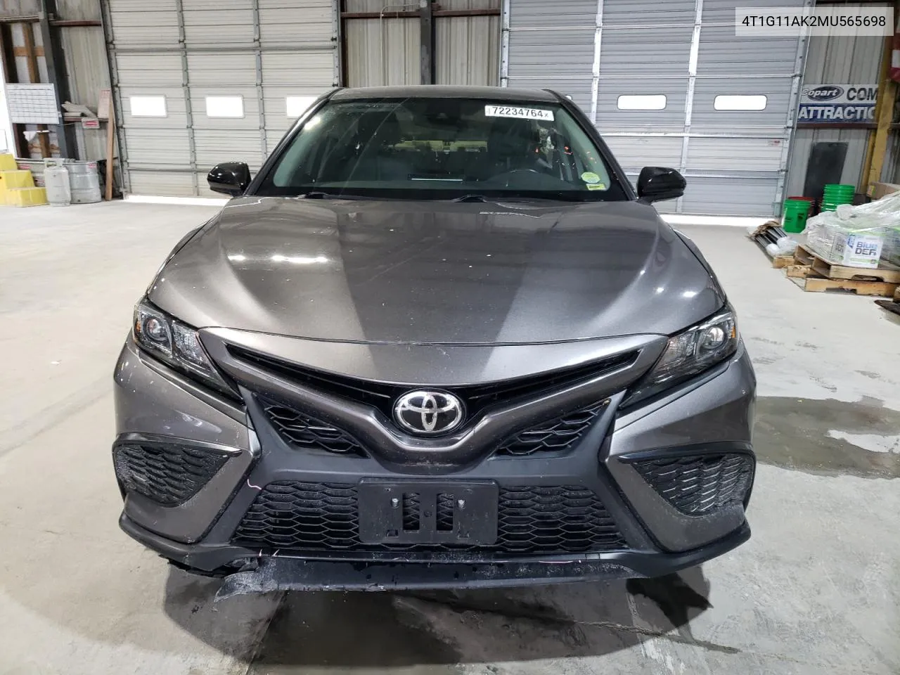 2021 Toyota Camry Se VIN: 4T1G11AK2MU565698 Lot: 72234764