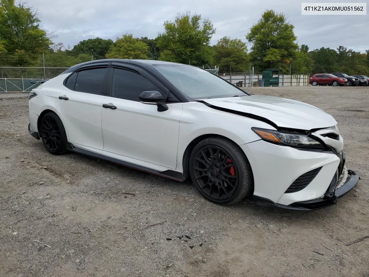 4T1KZ1AK0MU051562 2021 Toyota Camry Trd