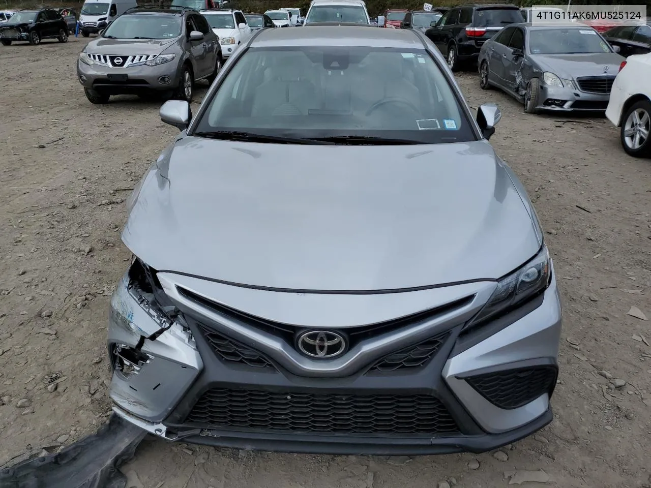 2021 Toyota Camry Se VIN: 4T1G11AK6MU525124 Lot: 72750704