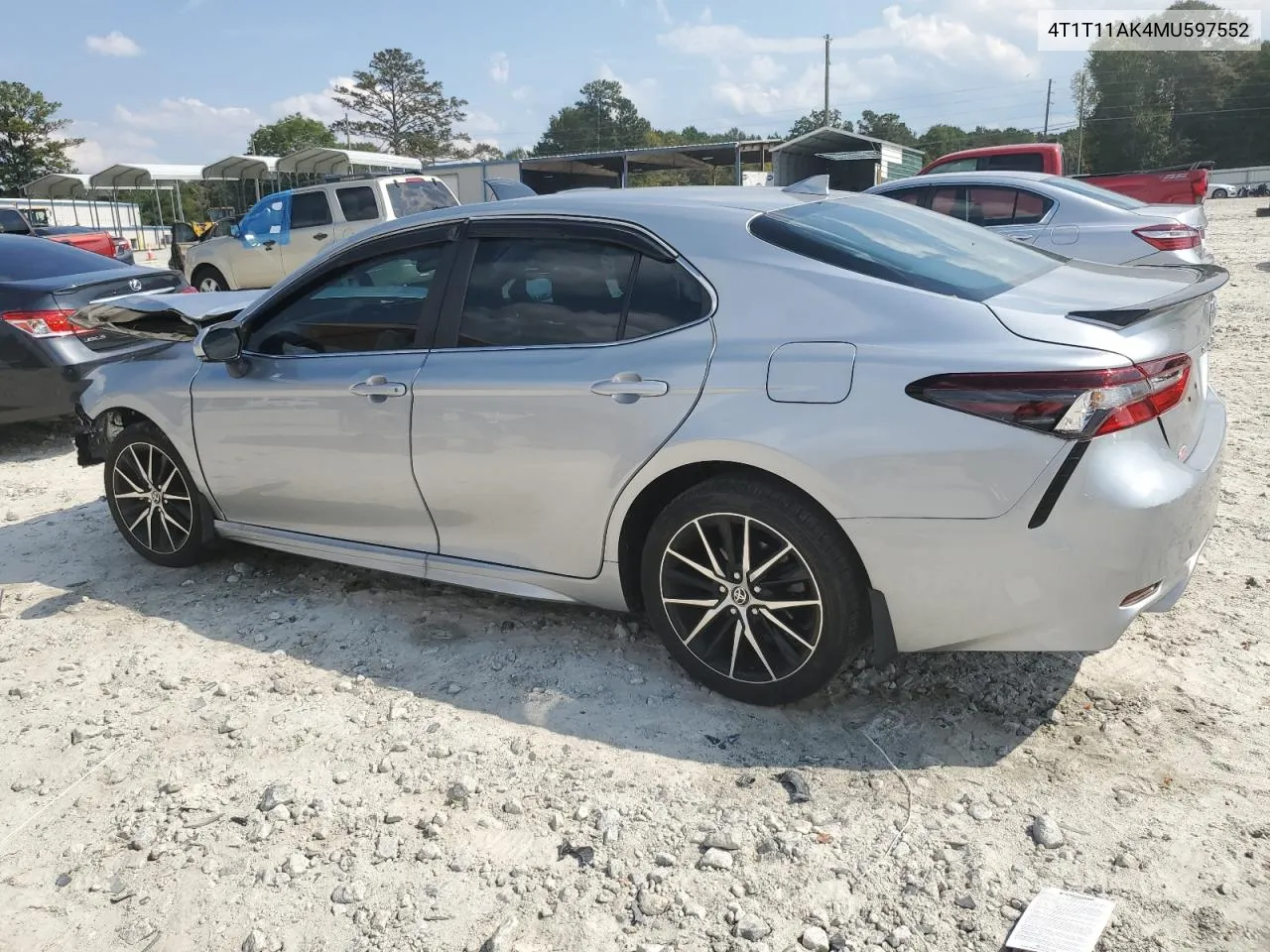 2021 Toyota Camry Se VIN: 4T1T11AK4MU597552 Lot: 72844334