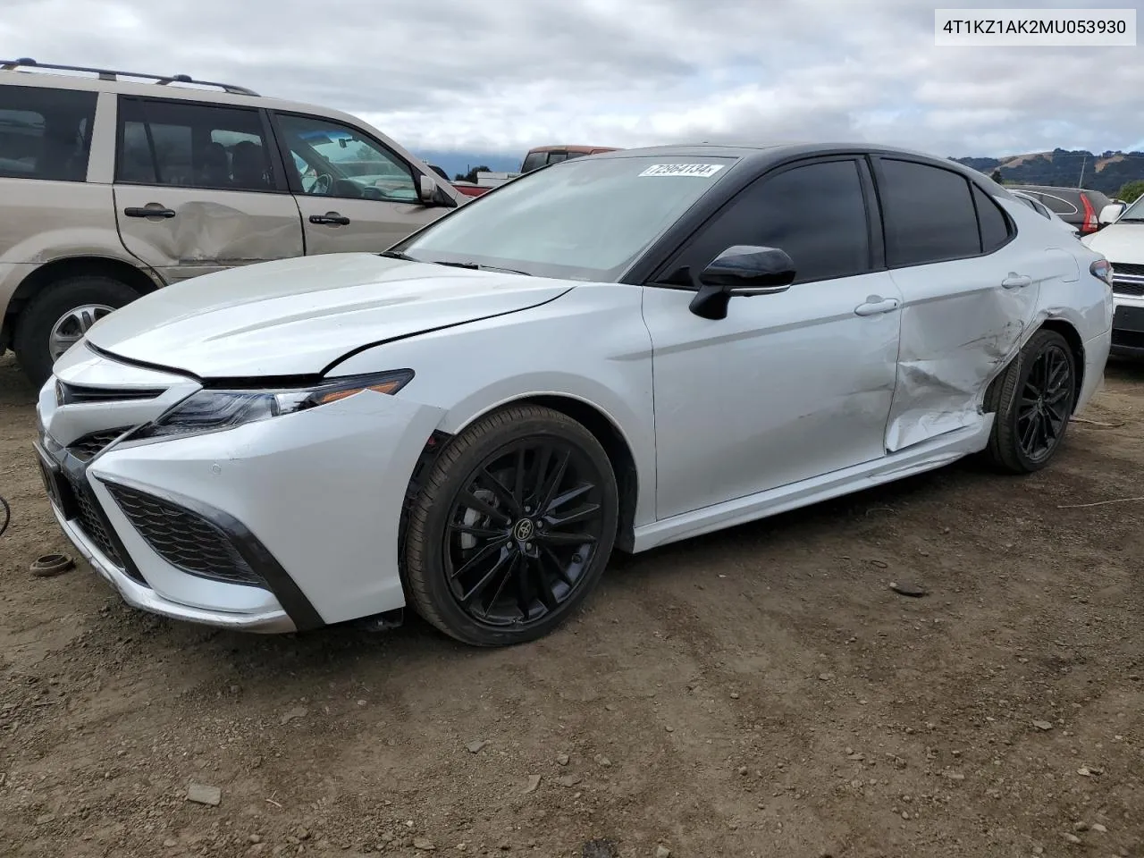 4T1KZ1AK2MU053930 2021 Toyota Camry Trd