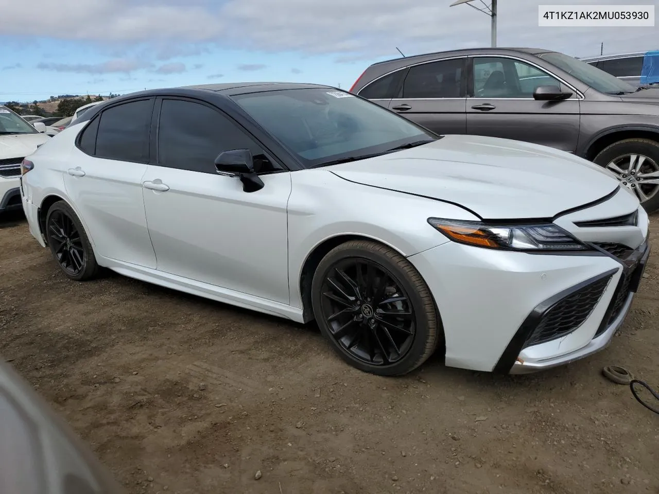 2021 Toyota Camry Trd VIN: 4T1KZ1AK2MU053930 Lot: 72964134