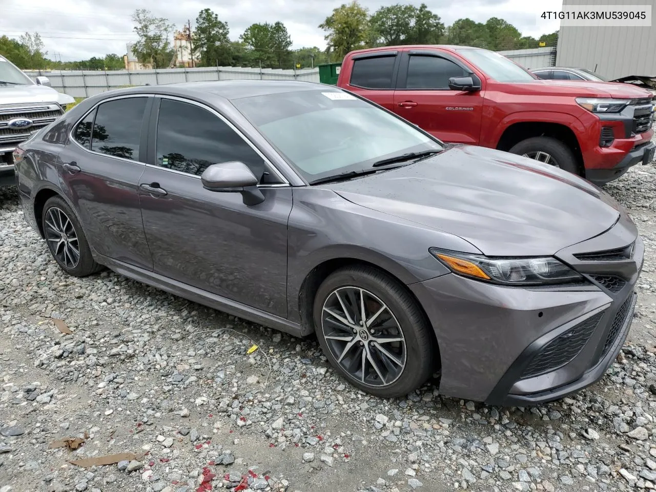 2021 Toyota Camry Se VIN: 4T1G11AK3MU539045 Lot: 73202194