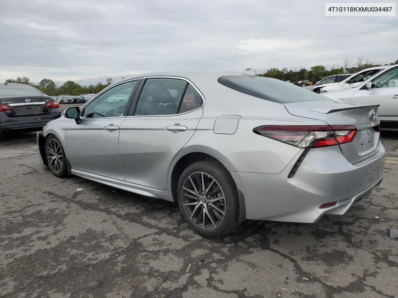 2021 Toyota Camry Se VIN: 4T1G11BKXMU034487 Lot: 73376974