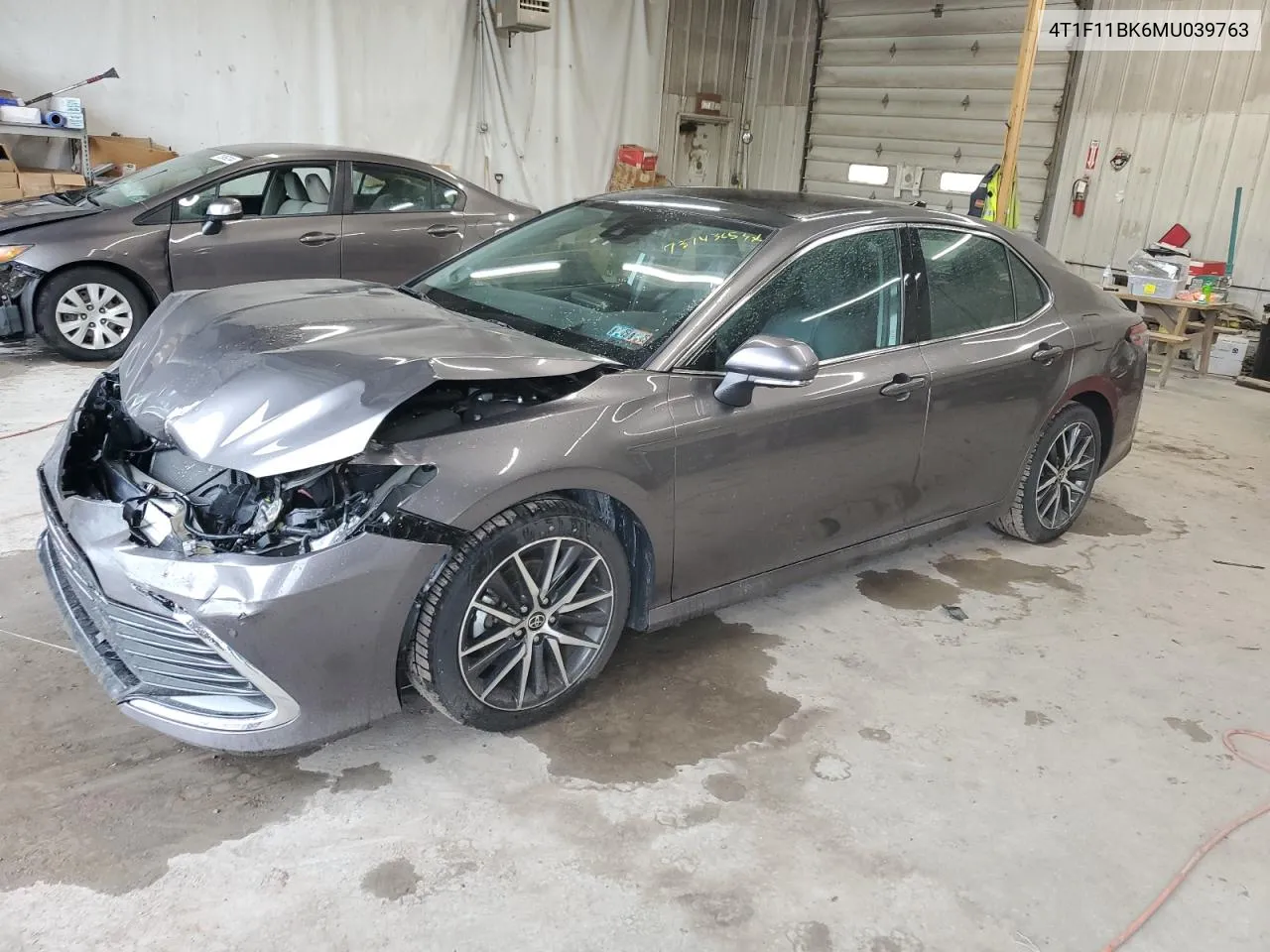 2021 Toyota Camry Xle VIN: 4T1F11BK6MU039763 Lot: 73743654