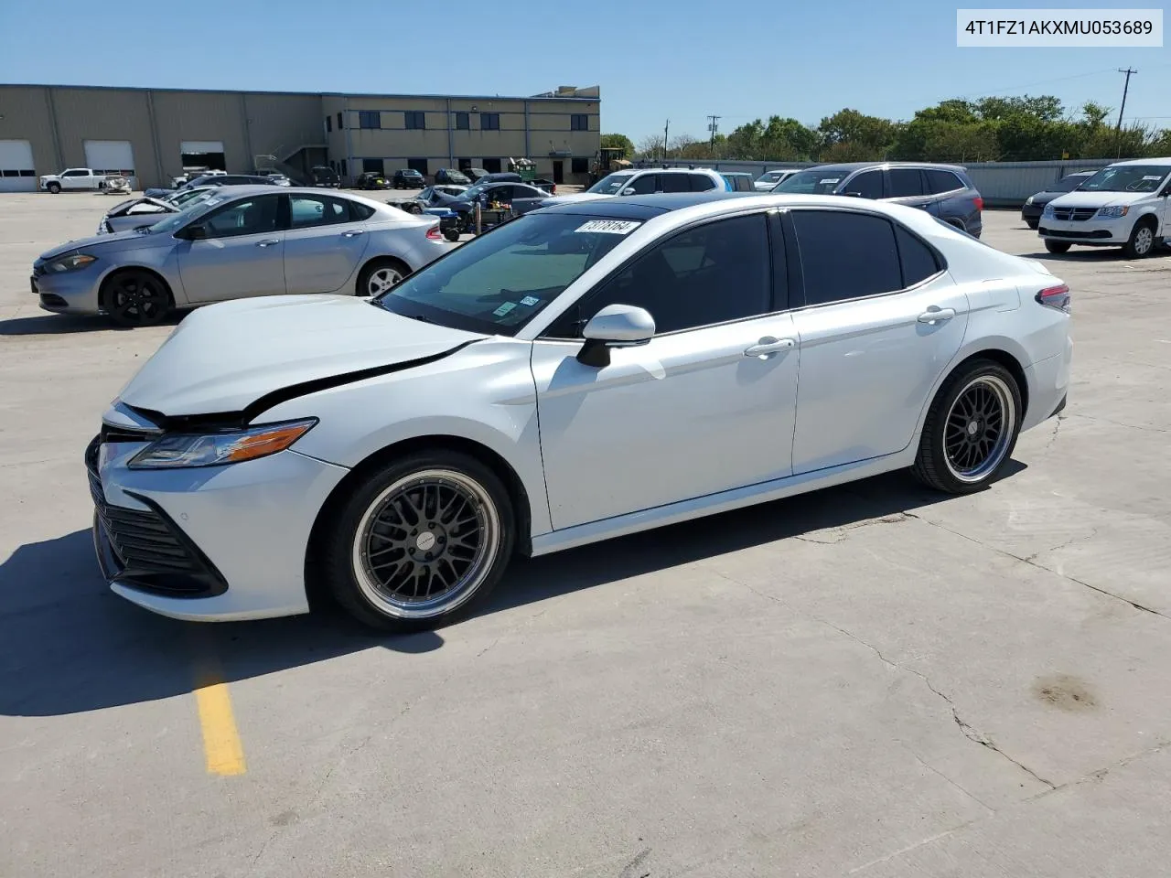 2021 Toyota Camry Xle VIN: 4T1FZ1AKXMU053689 Lot: 73778164