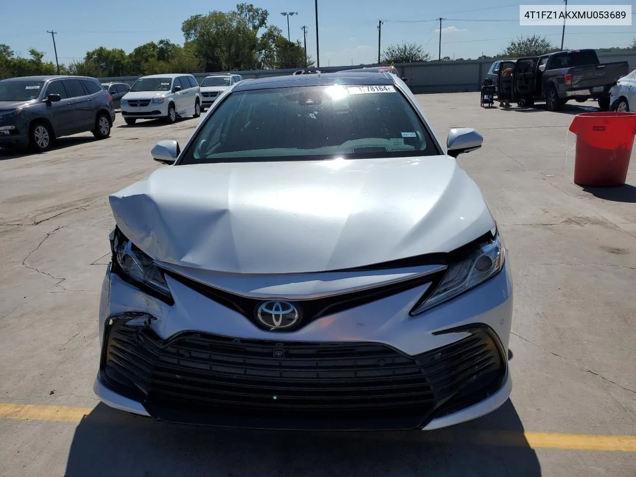 2021 Toyota Camry Xle VIN: 4T1FZ1AKXMU053689 Lot: 73778164