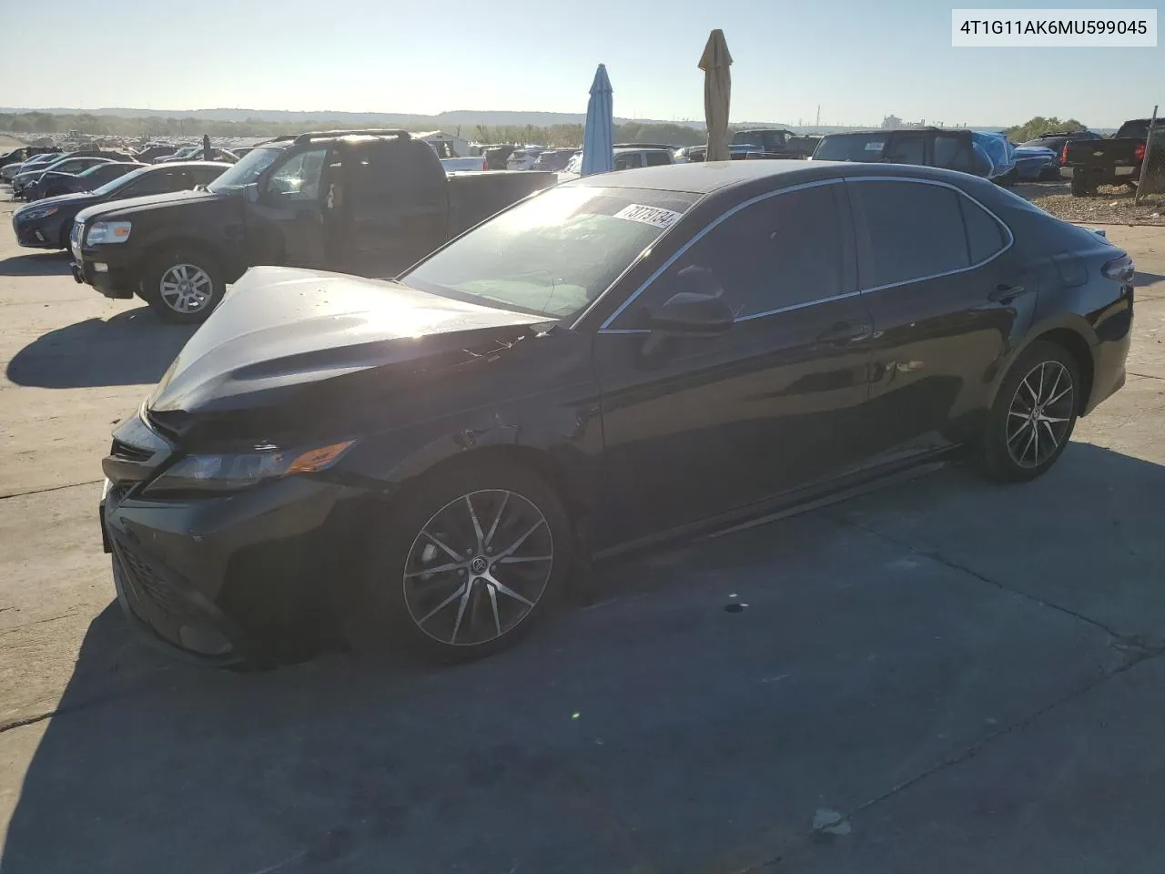 4T1G11AK6MU599045 2021 Toyota Camry Se