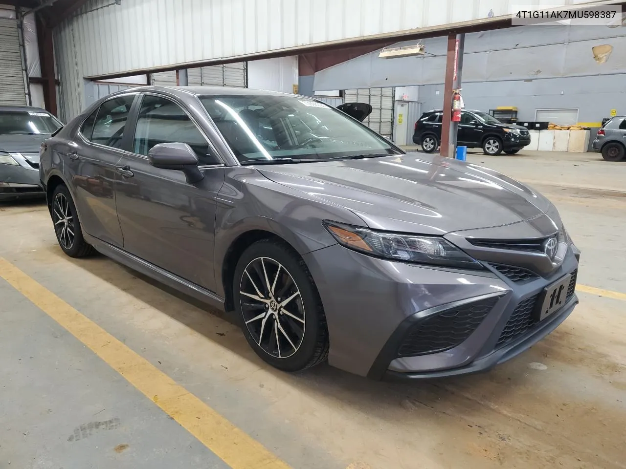 2021 Toyota Camry Se VIN: 4T1G11AK7MU598387 Lot: 73998094