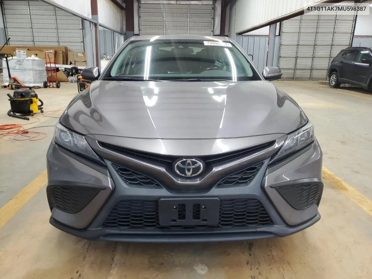 2021 Toyota Camry Se VIN: 4T1G11AK7MU598387 Lot: 73998094