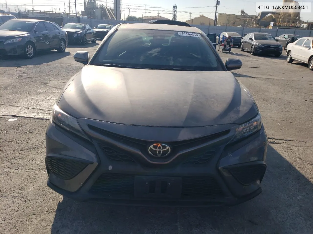 4T1G11AKXMU558451 2021 Toyota Camry Se