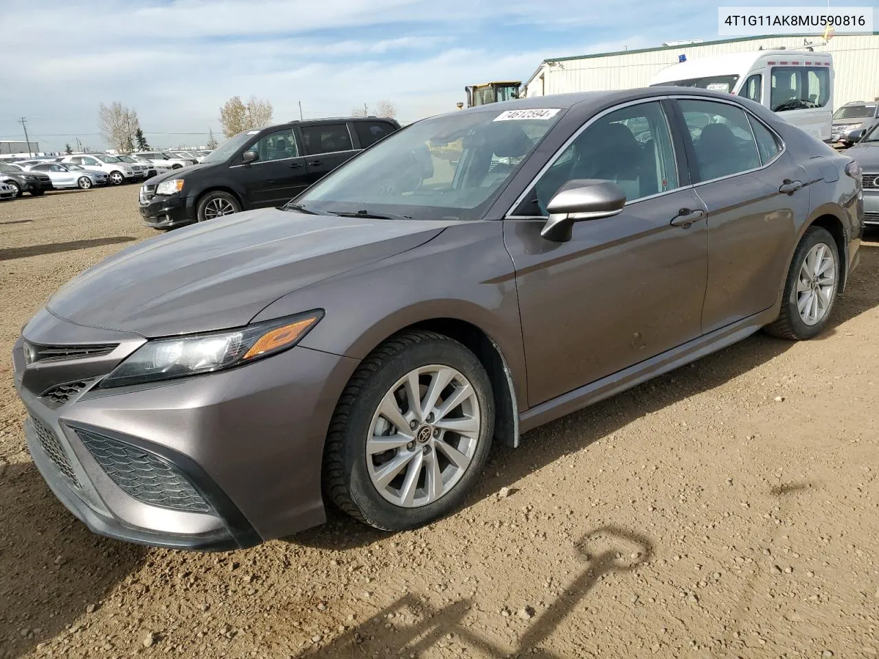 4T1G11AK8MU590816 2021 Toyota Camry Se