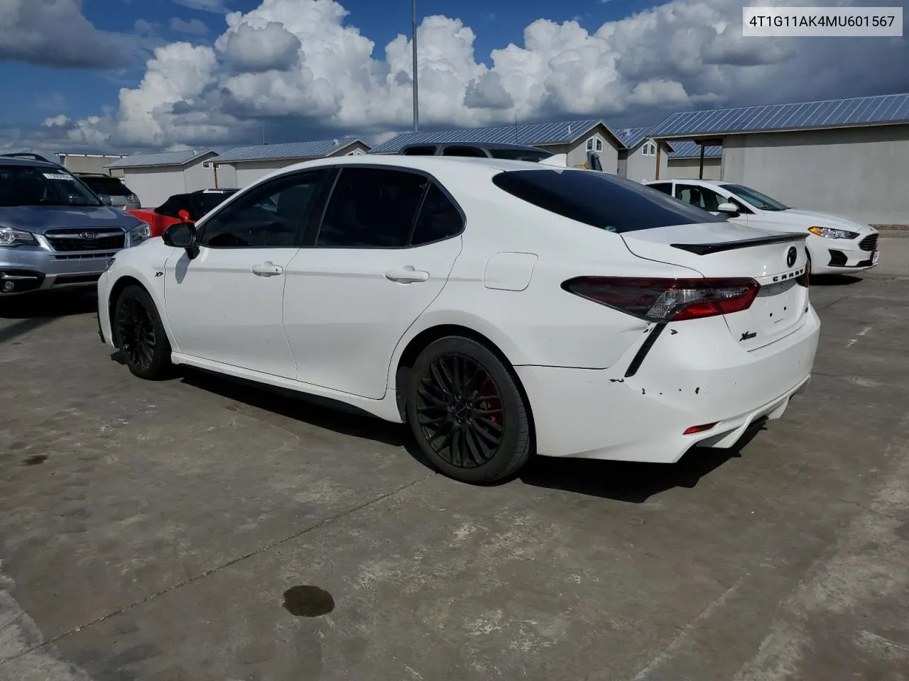 2021 Toyota Camry Se VIN: 4T1G11AK4MU601567 Lot: 75122854