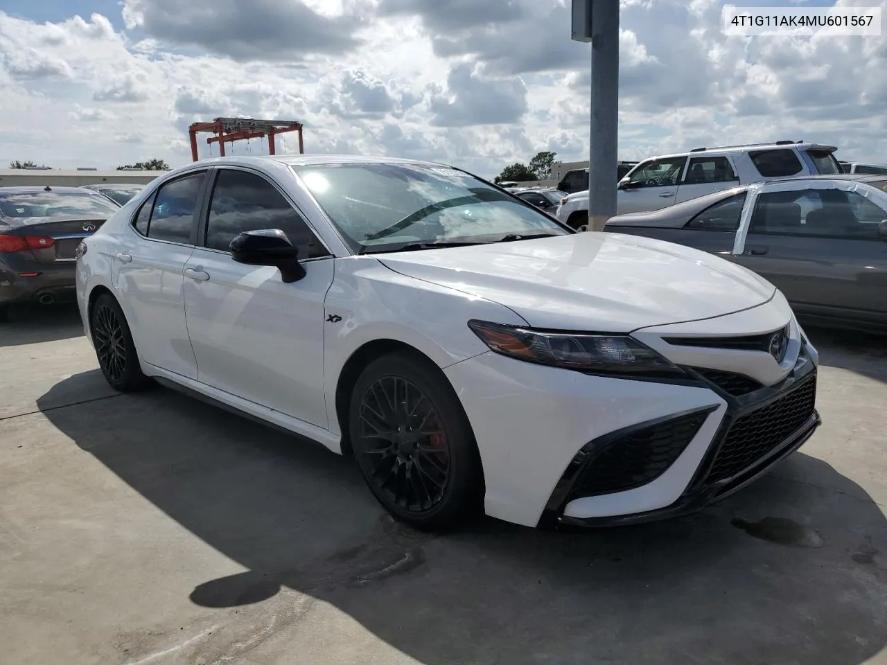 2021 Toyota Camry Se VIN: 4T1G11AK4MU601567 Lot: 75122854