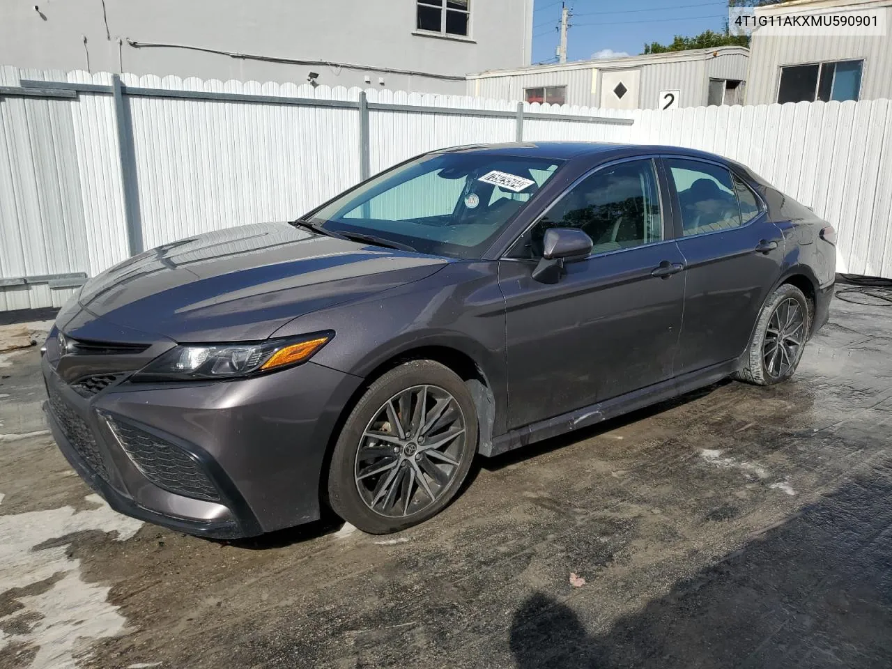 2021 Toyota Camry Se VIN: 4T1G11AKXMU590901 Lot: 75929504