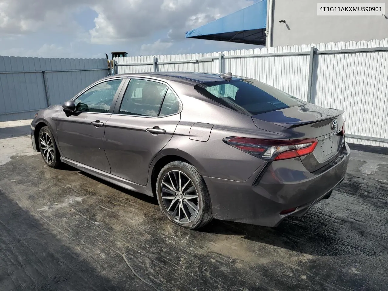 2021 Toyota Camry Se VIN: 4T1G11AKXMU590901 Lot: 75929504