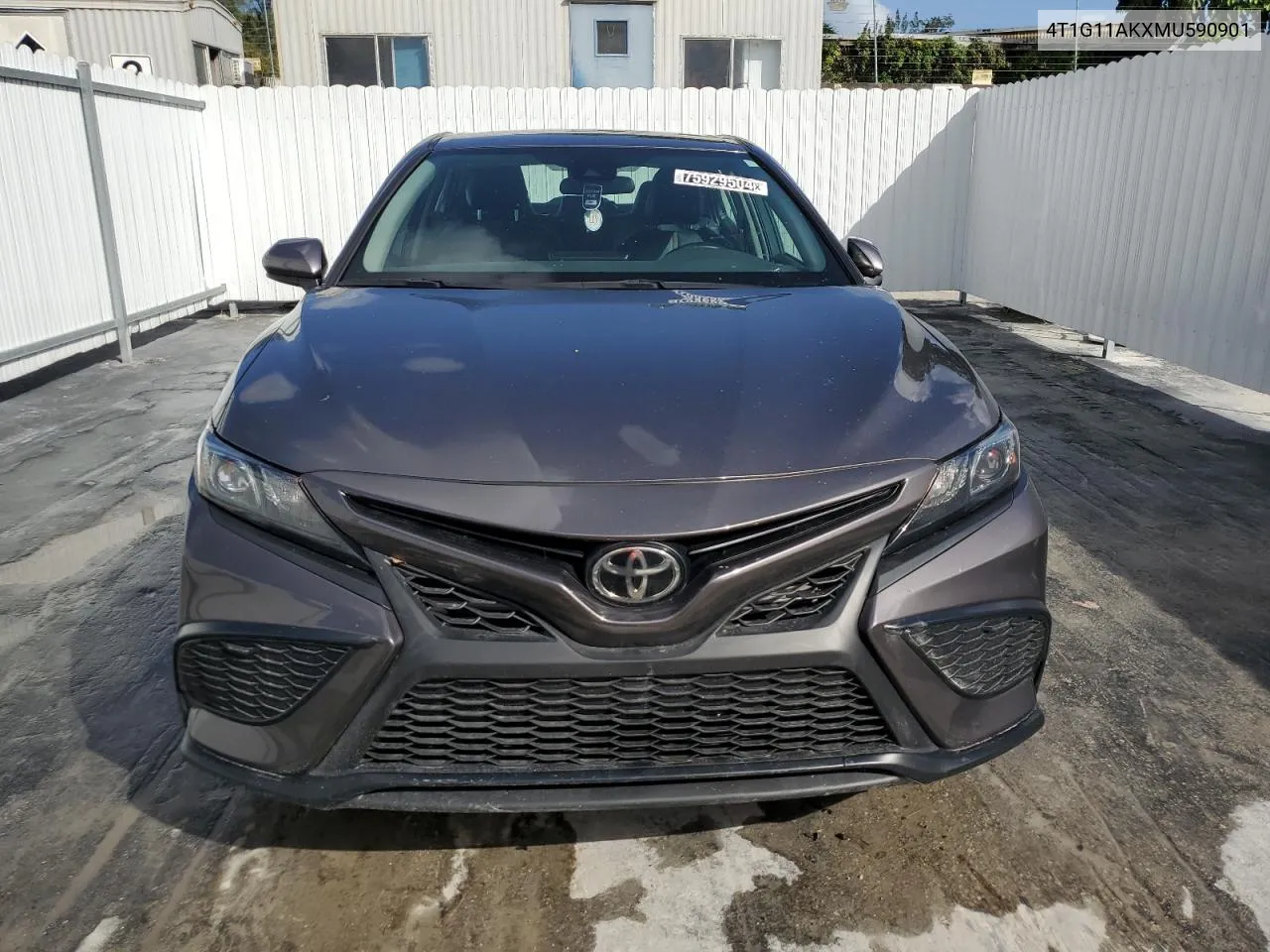 2021 Toyota Camry Se VIN: 4T1G11AKXMU590901 Lot: 75929504