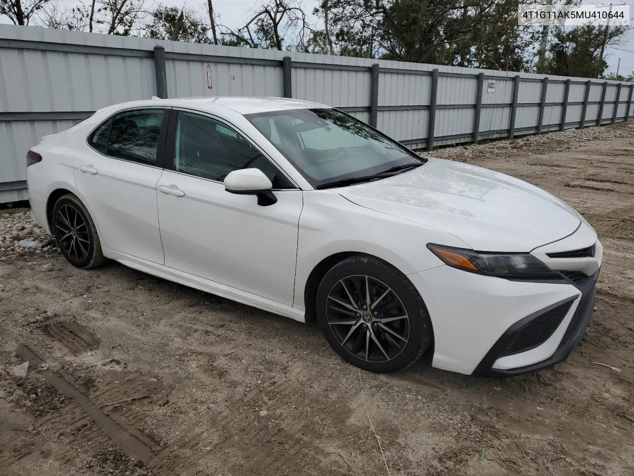 2021 Toyota Camry Se VIN: 4T1G11AK5MU410644 Lot: 75932504