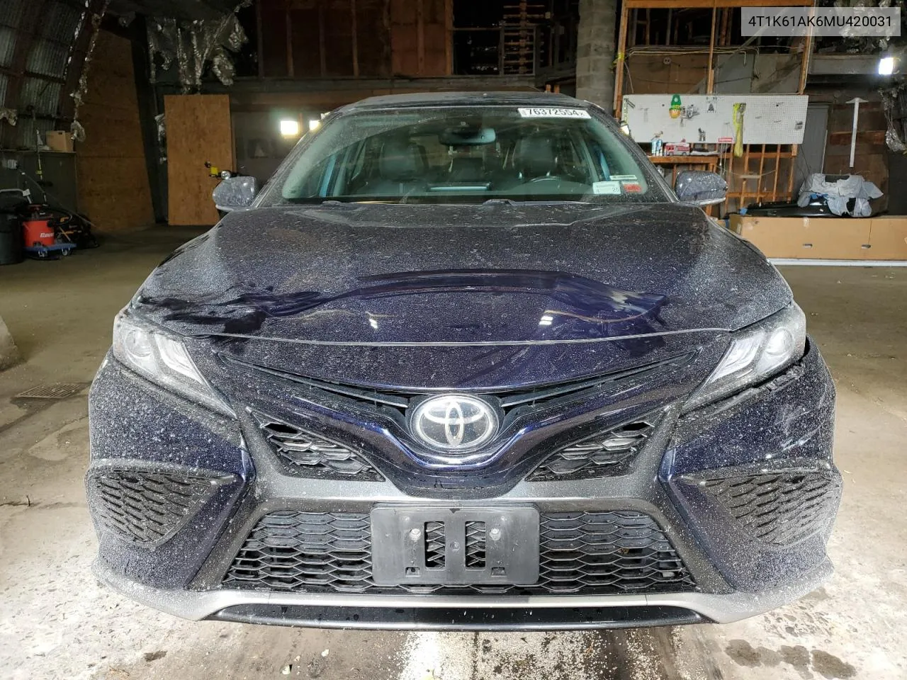 2021 Toyota Camry Xse VIN: 4T1K61AK6MU420031 Lot: 76372554