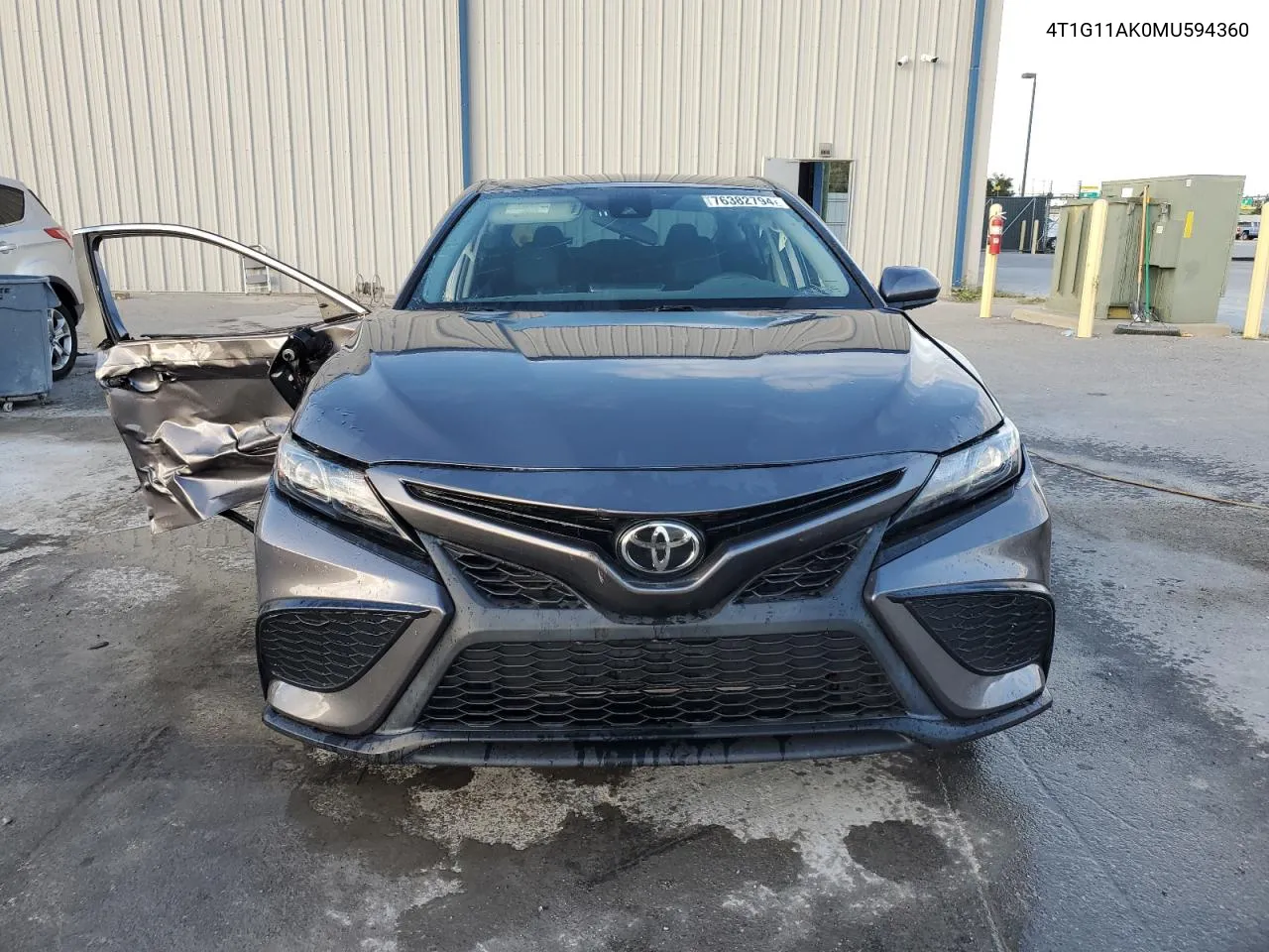 2021 Toyota Camry Se VIN: 4T1G11AK0MU594360 Lot: 76382794