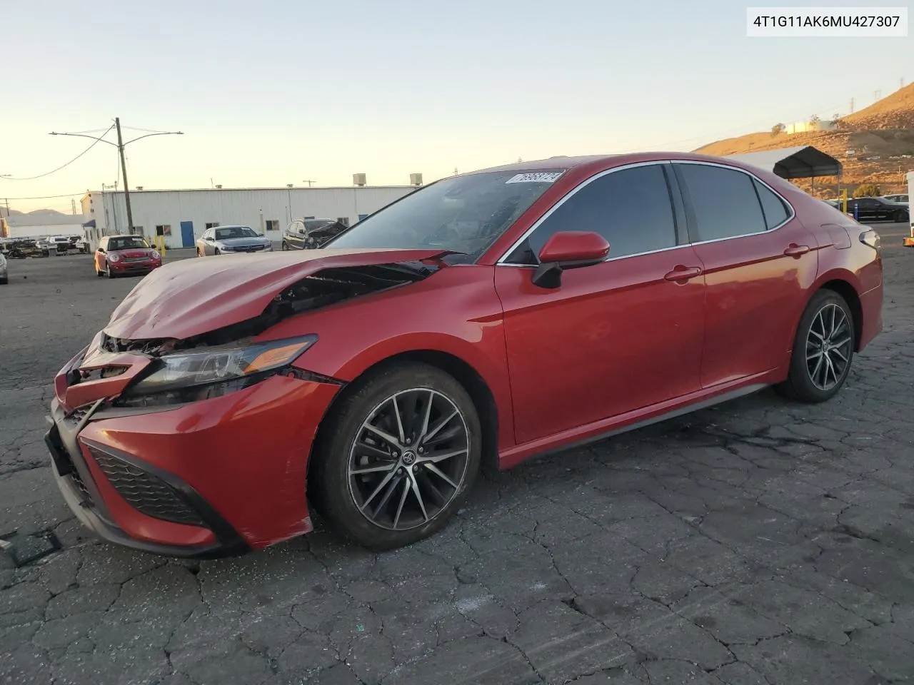 4T1G11AK6MU427307 2021 Toyota Camry Se