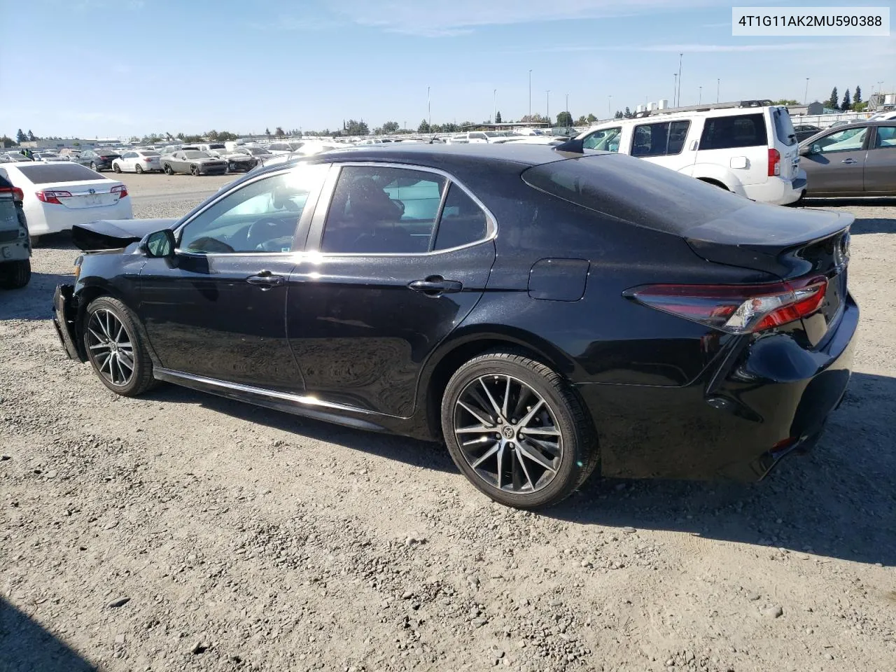 2021 Toyota Camry Se VIN: 4T1G11AK2MU590388 Lot: 77156764