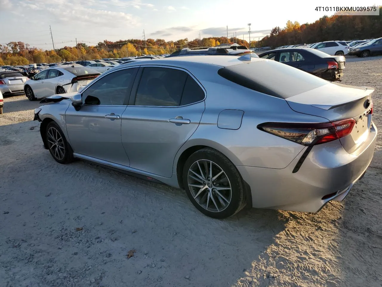 2021 Toyota Camry Se VIN: 4T1G11BKXMU039575 Lot: 77369454