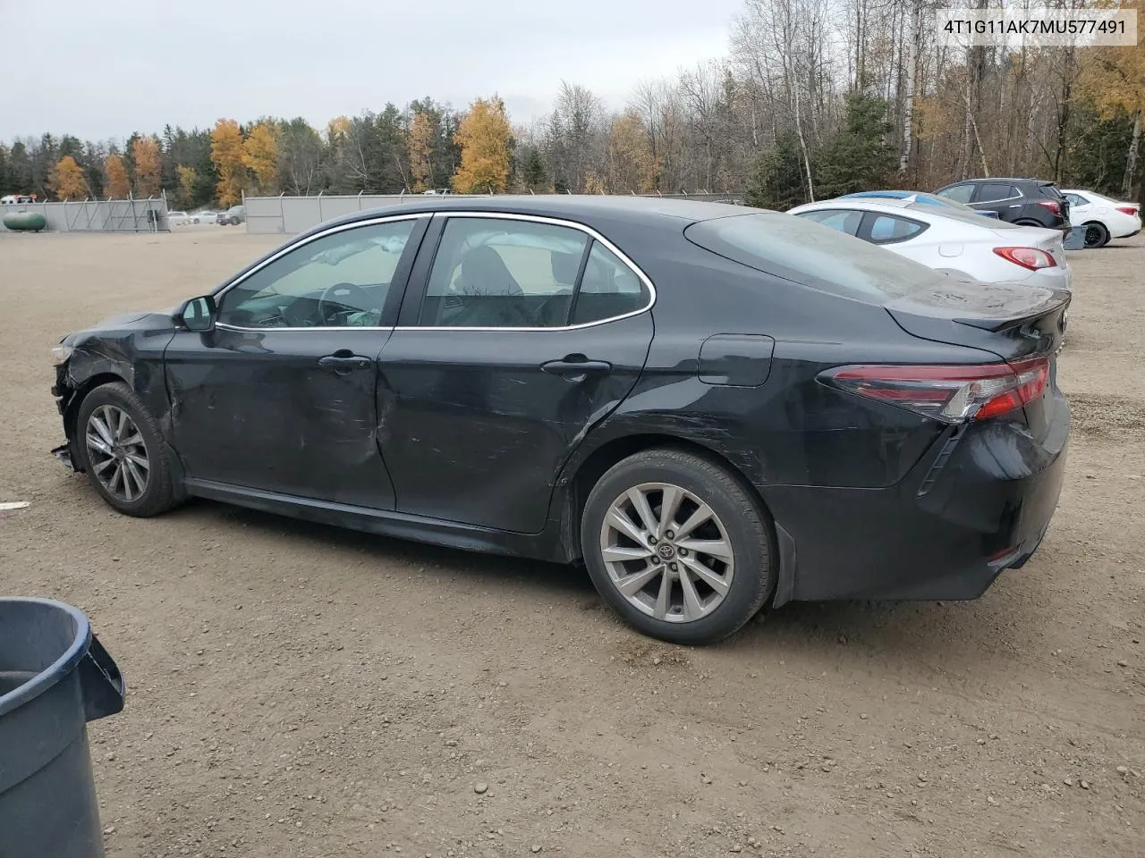 2021 Toyota Camry Se VIN: 4T1G11AK7MU577491 Lot: 77414614